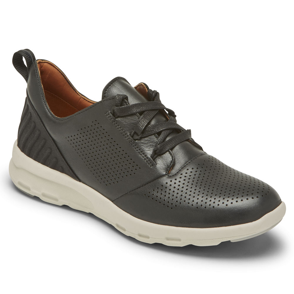 Tenis Rockport Mulher Pretas - Pulsetech Tie - 19263SALQ